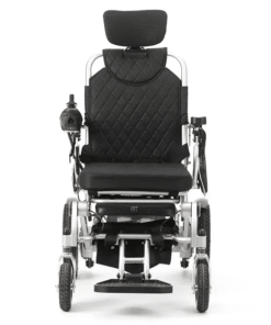 Portable Reclining Wheelchair With Leg Rest